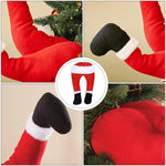 Santa Legs Christmas Decoration