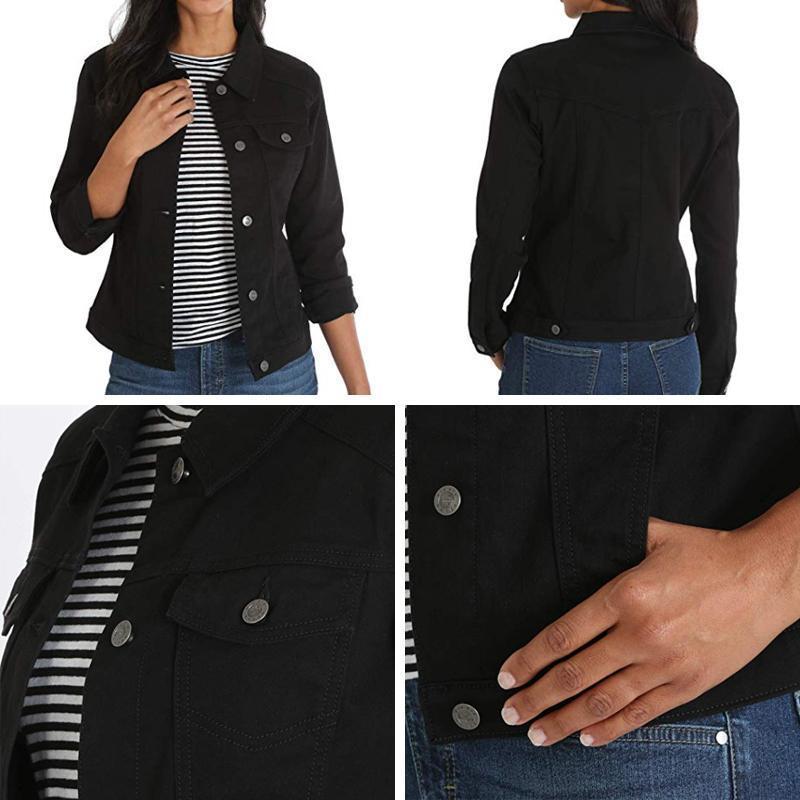 Women's Stretch Denim Jacket