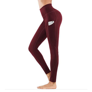 High Waist Stretch Plus-Size Leggings