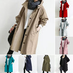 Temperament Waist Long Sleeve Coat