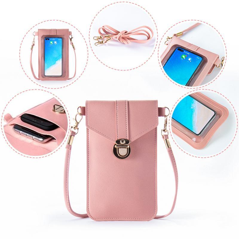 Touchable PU Leather Change Bag