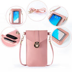 Touchable PU Leather Change Bag