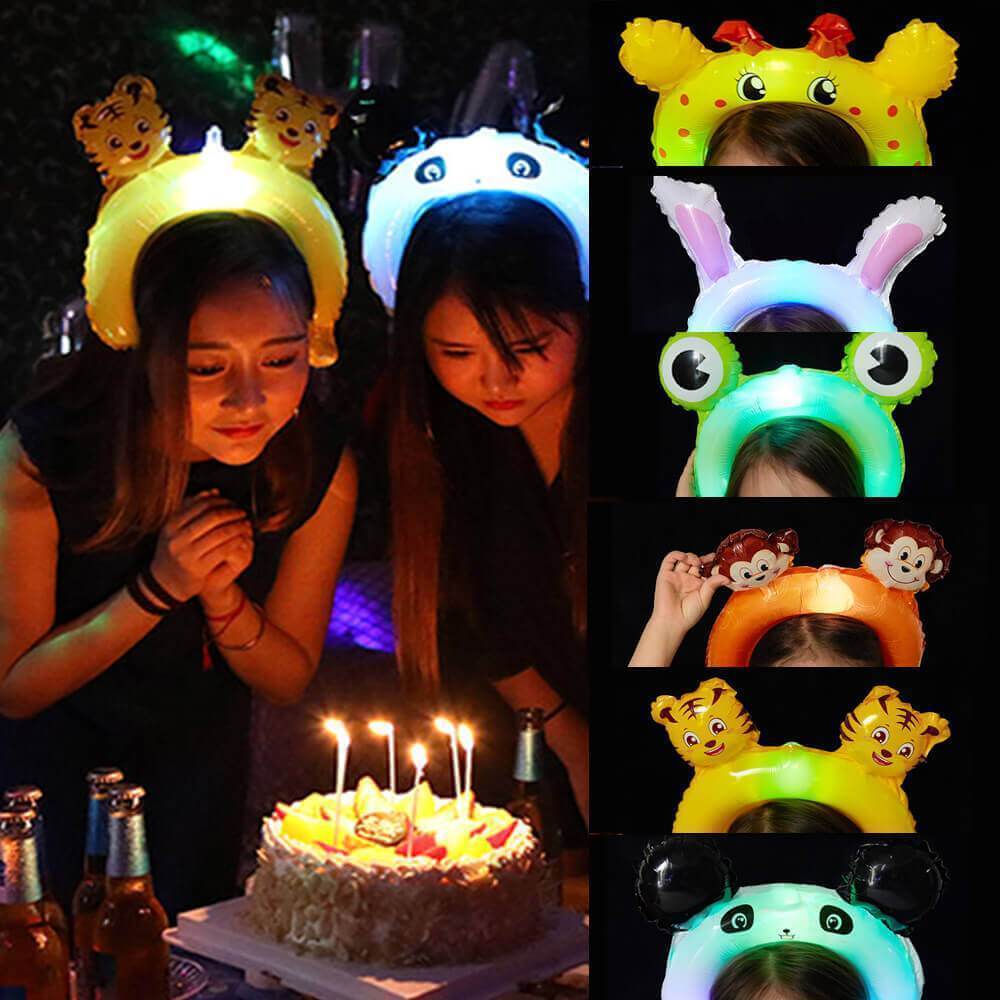 Glowing balloon headband(3 pcs )