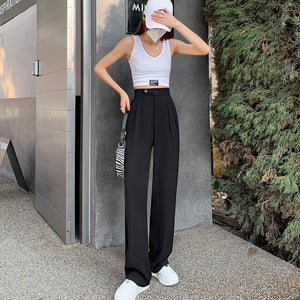 Woman's Casual Full-Length Loose Pants