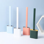 Silicone Toilet Brush and Holder Set