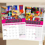 Back to the 80’s - 2025 Wall Calendar