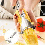 Stainless Steel Corn Peeler For Corn On The Cob