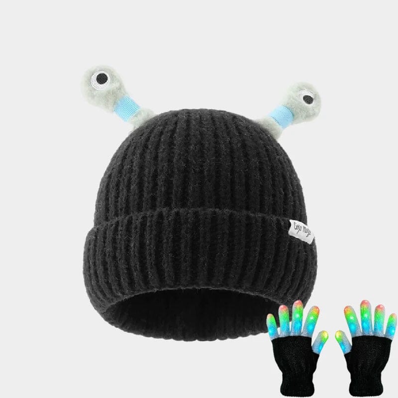 🐸Glow in the Dark Little Monster Woolly Hat🥳