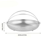 Multi-function Stainless Steel Steamer Drain Basket