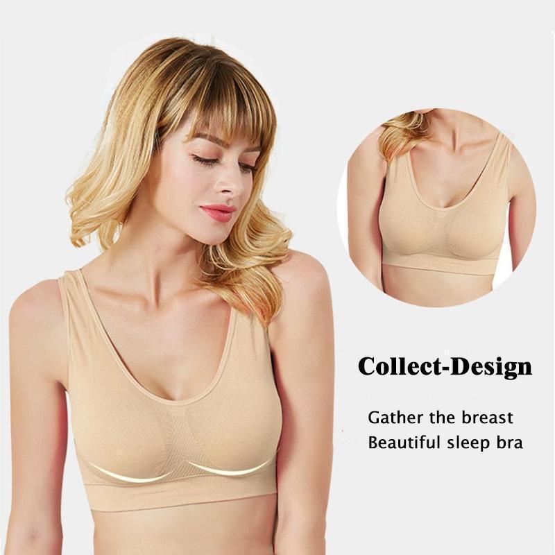 Comfortable Seamless Wire-Free Bra (3pcs/set)