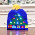 Christmas LED Light Knitted Beanies