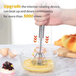 🥚Stainless Steel Semi-Automatic Whisk