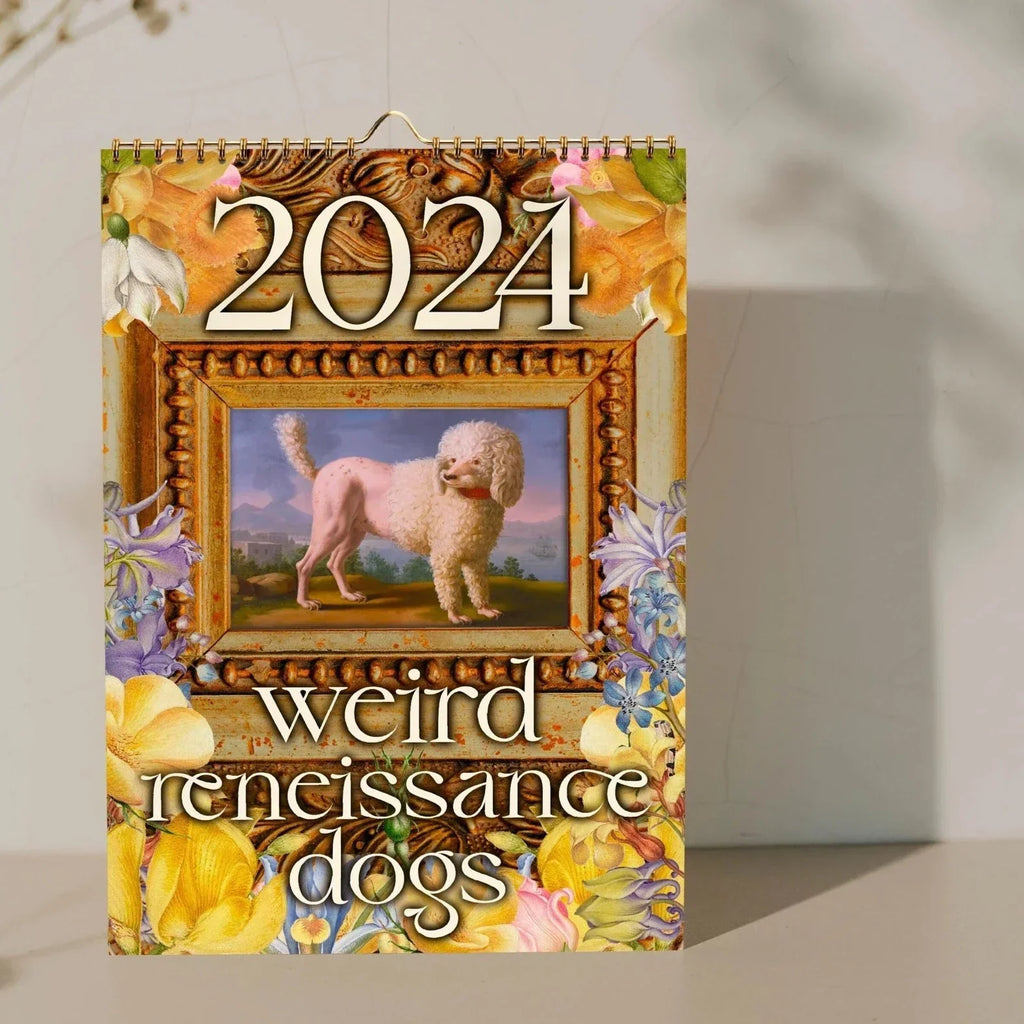 Weird Medieval Dogs 2024 Calendar