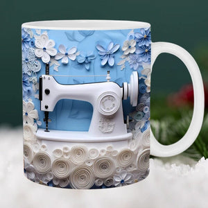 New 3D sewing machine mug🎁A good choice for Christmas gift