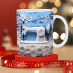 New 3D sewing machine mug🎁A good choice for Christmas gift