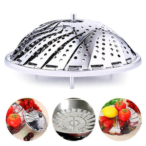 Stainless Steel Telescopic Steamer