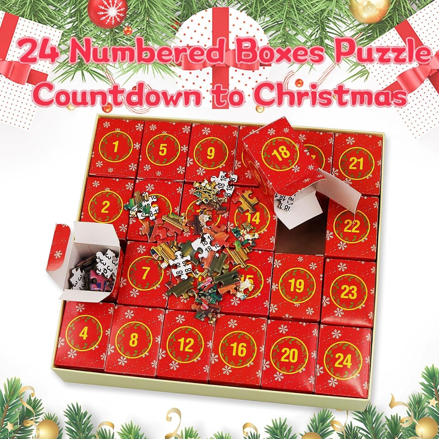 🎅Advent Calendar 2023 Christmas Jigsaw Puzzles🎄