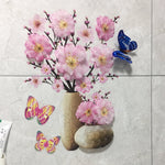 3D Vase Sticker