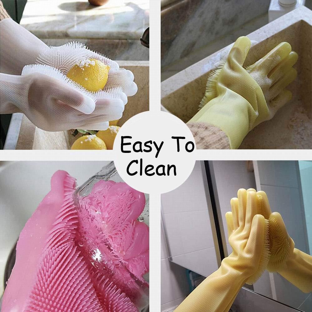 Magic Silicone Washing Gloves