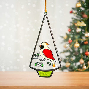 ✨Stained Glass Christmas Ornament🎄