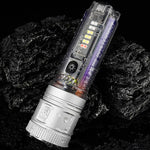 Super Bright Long Range White Laser Zoom Flashlight