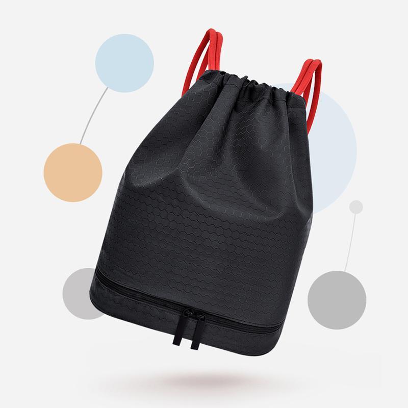 Drawstring Backpack with Shoe Box