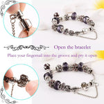 Amethyst Crystal Birthstones Bracelet