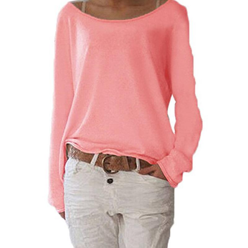 Loose Pullover Casual Tops