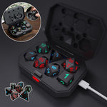 LED Flash Dice Set 7-pack The Electronic Dice