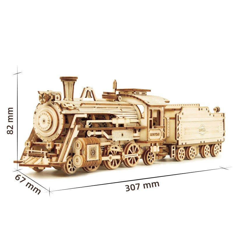 Super Wooden Mechanical Model Puzzle Set