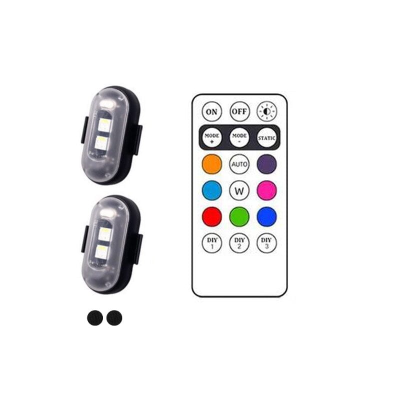 8 Colors Wireless Led Lights with Remote