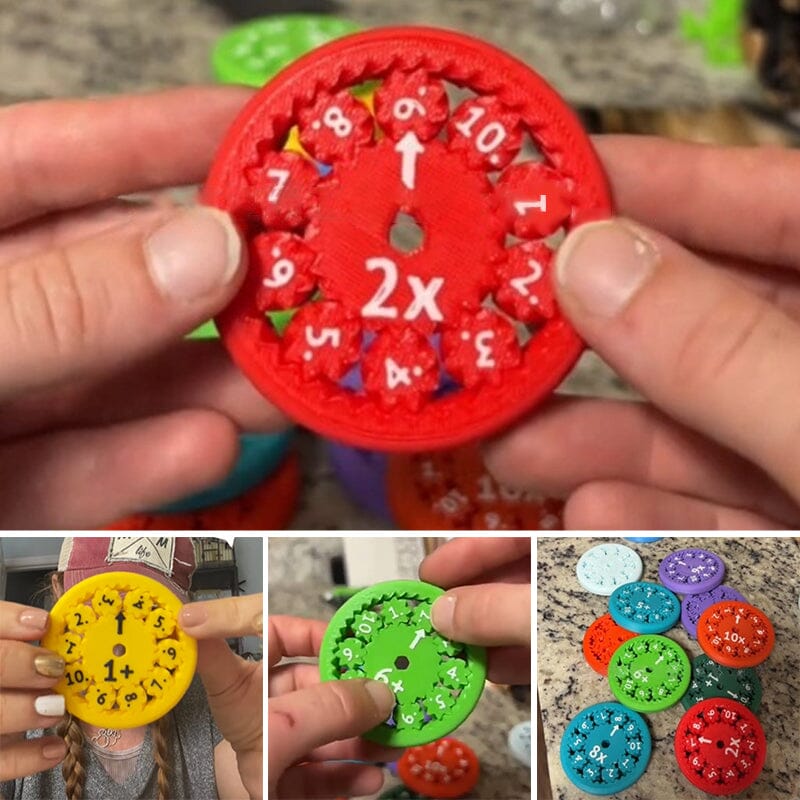 🔥2024 New Math Facts Fidget Spinners