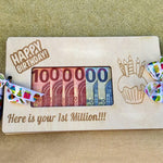 Wooden Money Gift Box