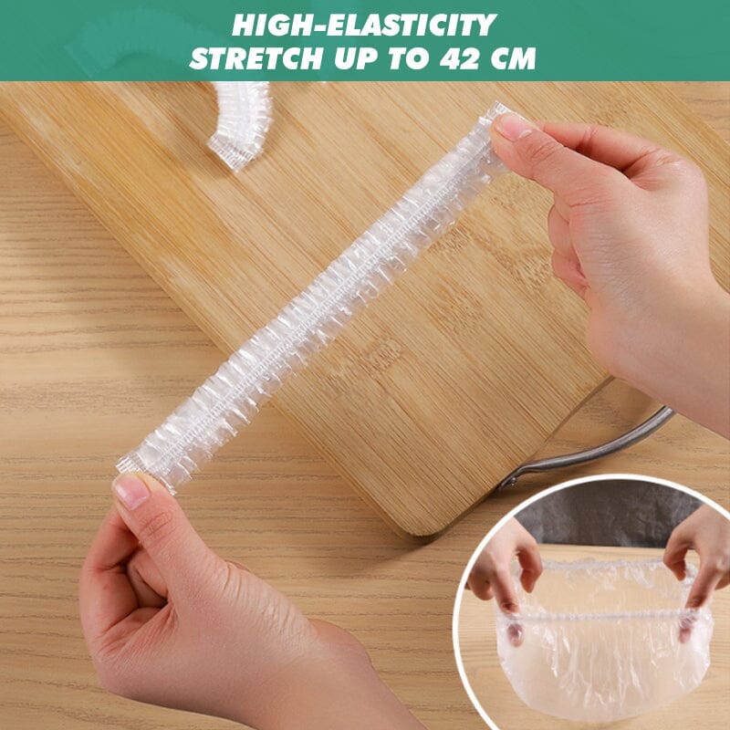 🍉Disposable Plastic Wrap Cover/100pcs