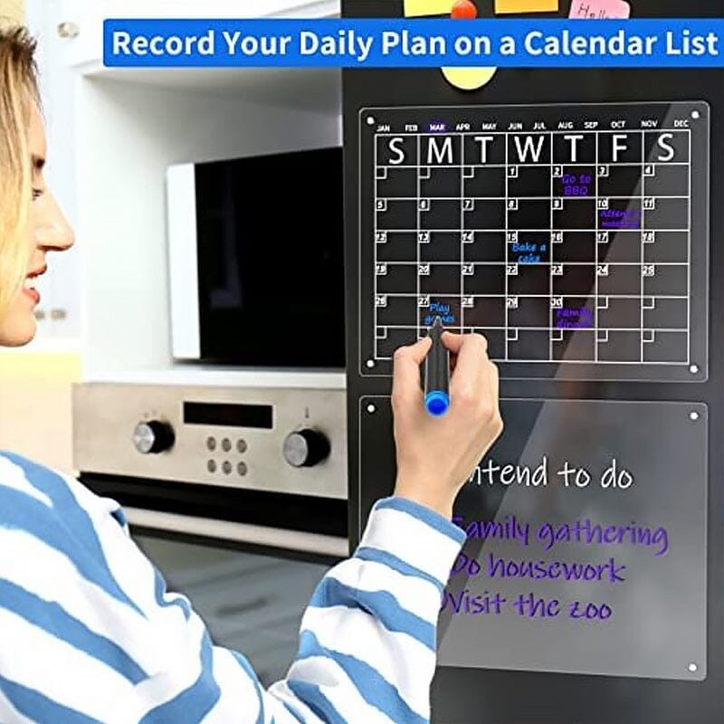 Magnetic Acrylic Calendar