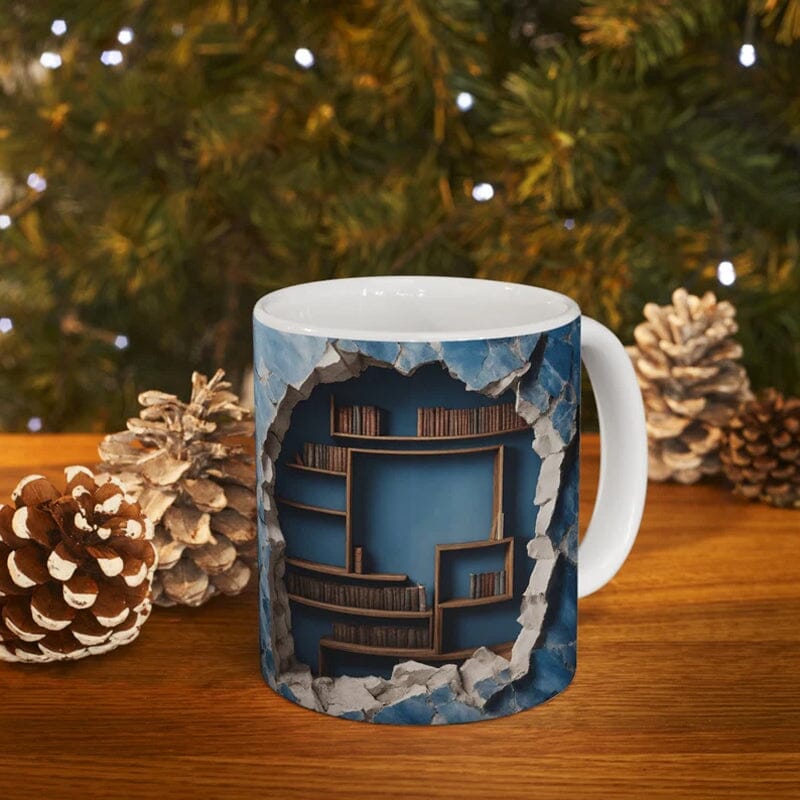 3D Library Mug