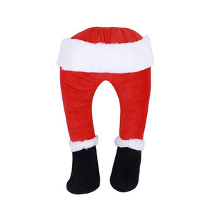 Santa Legs Christmas Decoration