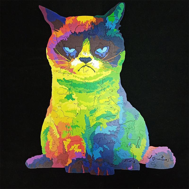 Rainbow Cat Puzzles