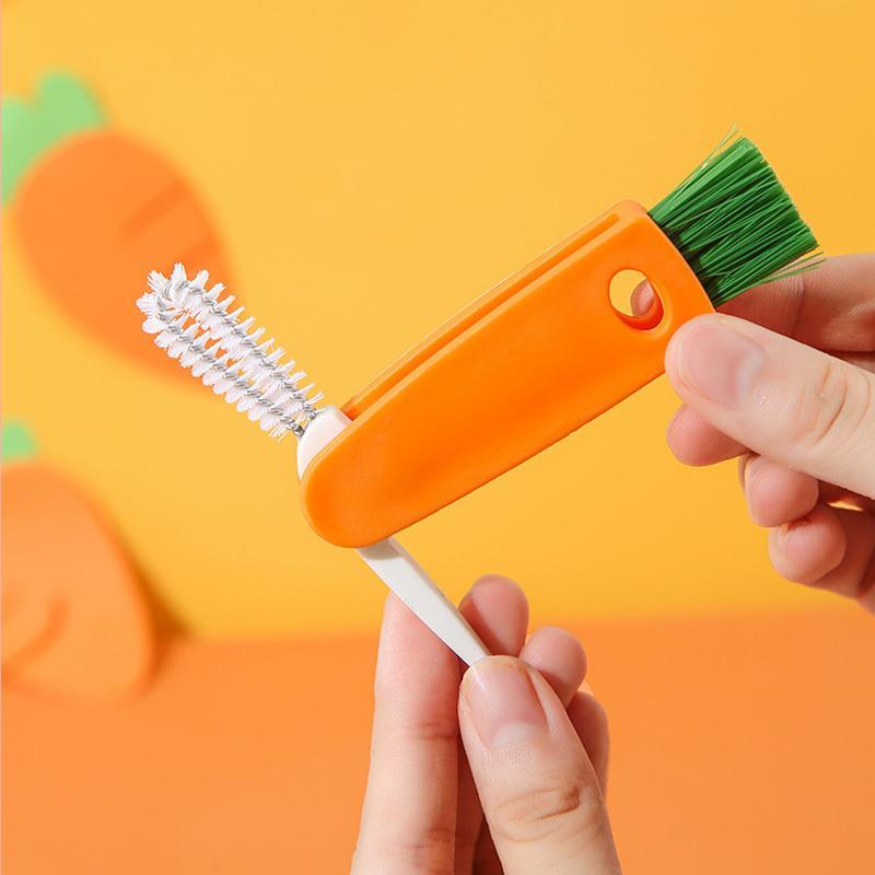 3 in 1 Cup Lid Cleaning Brush