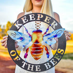 The Bees Metal Art