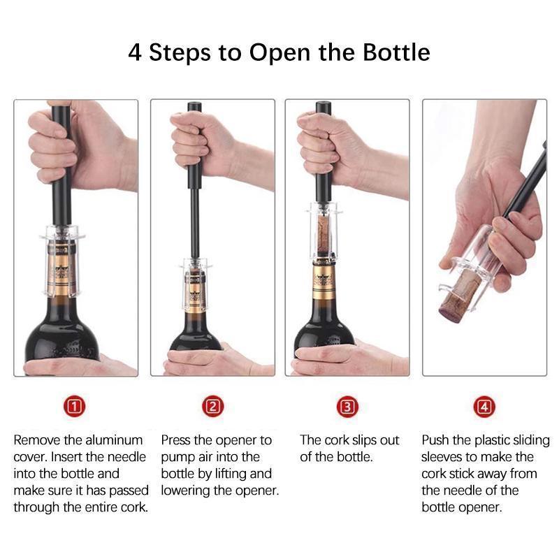 Air Pressure Bottle Opener