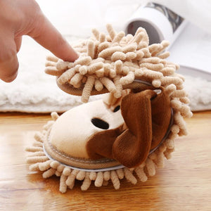 Plushy Feet Microfiber Slipper Mop