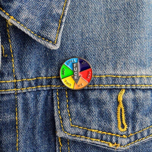 Fun Enamel Pin Badge