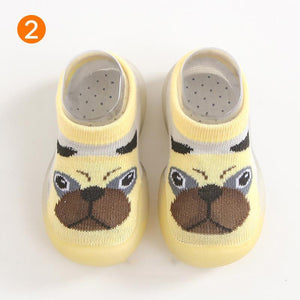 BabyFeet Adorable Animals - Non-Slip Baby Shoe-Socks