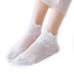 Ladies Fashion Lace Socks