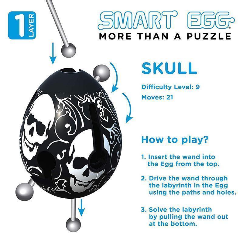 Smart Egg Space Capsule Puzzle