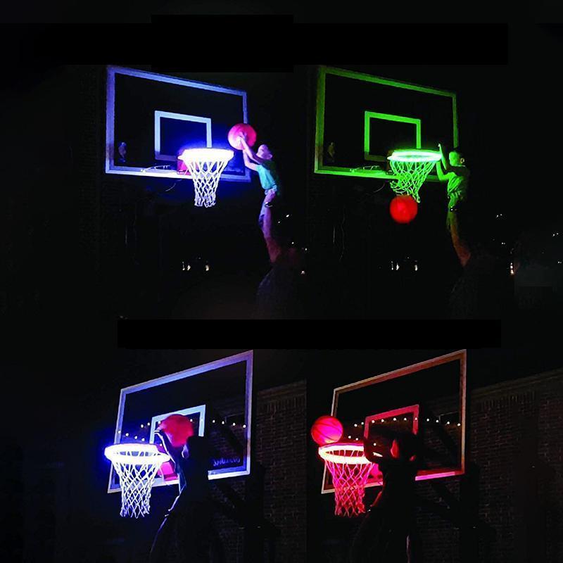 Basketball Hoop -Activated LED Strip Light-6 Flash Modes