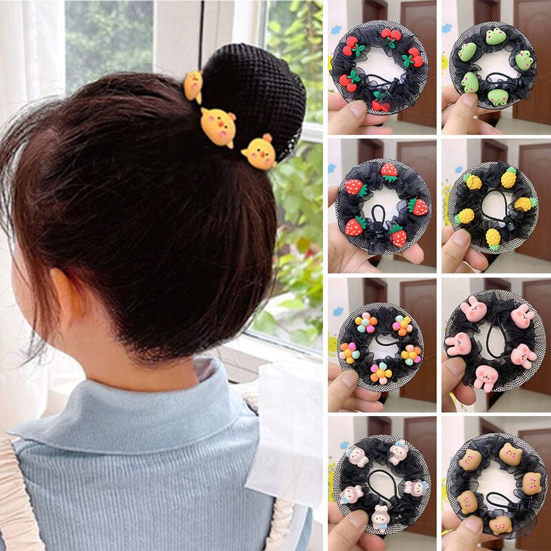 Children's Hair Net Bun