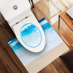 Waterproof Bathroom Floor Stickers