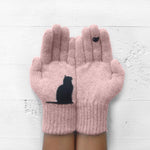 Cat style cotton gloves